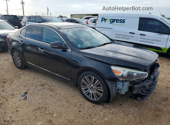 KNALN4D7XG5218891 2016 KIA CADENZA Black Передня права чверть