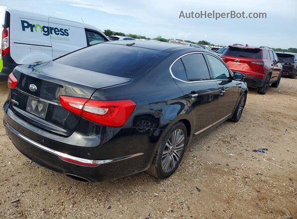 KNALN4D7XG5218891 2016 KIA CADENZA Black Задня права чверть
