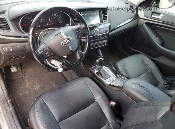 KNALN4D7XG5218891 2016 KIA CADENZA Black Вид панелі приладів
