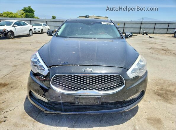 KNALU4D32G6031476 2016 KIA K900 Black წინა ხედი