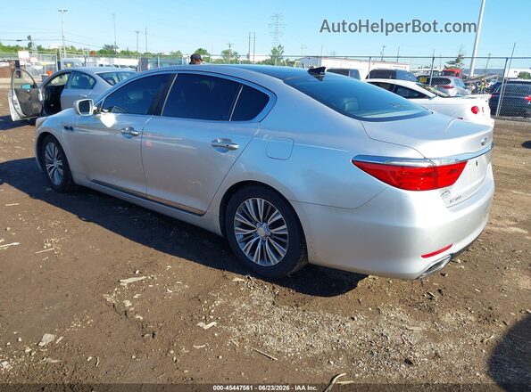KNALU4D37G6032591 2016 KIA K900 Silver Trasero izquierdo