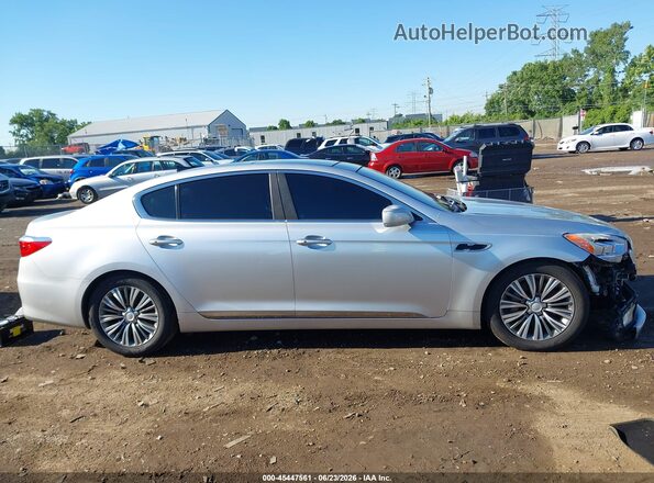 KNALU4D37G6032591 2016 KIA K900 Silver Vista interior trasera