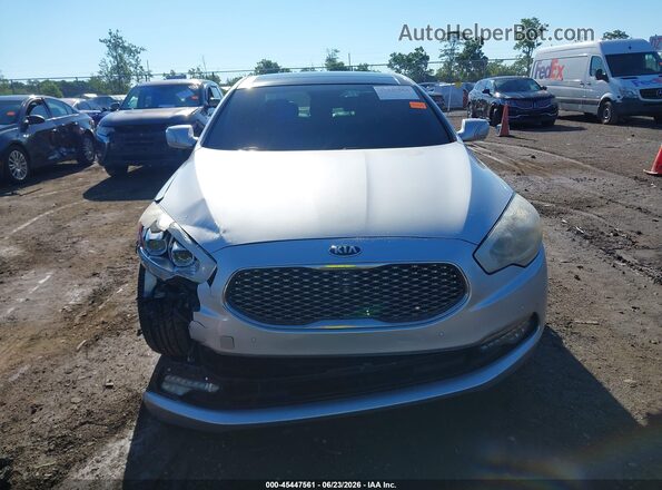 KNALU4D37G6032591 2016 KIA K900 Silver Vista del cuadro de instrumentos