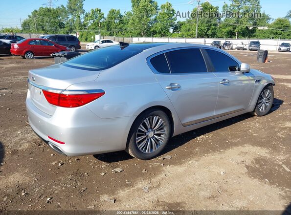 KNALU4D37G6032591 2016 KIA K900 Silver Trasero derecho