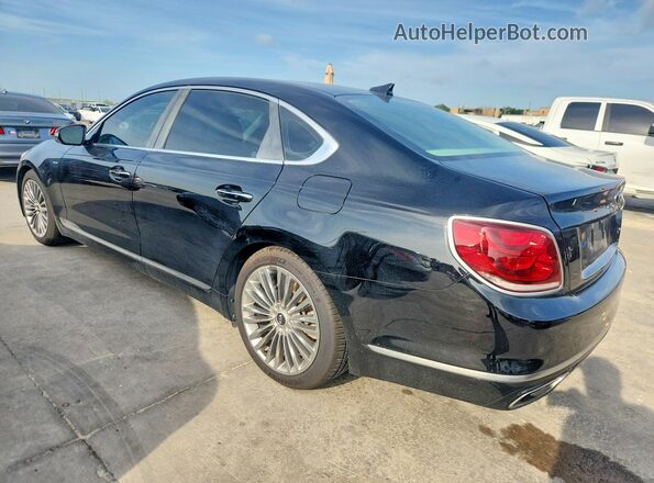 KNAS34J69K6014471 2019 KIA K900 Black Задня ліва чверть