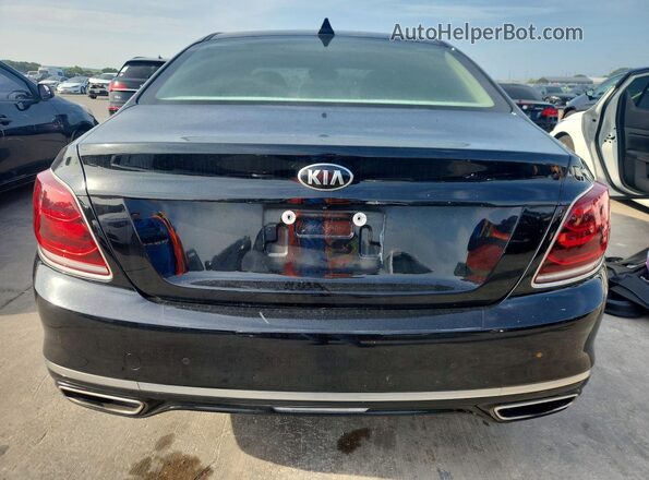 KNAS34J69K6014471 2019 KIA K900 Black Вид ззаду
