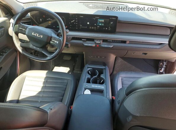 KNDADFS55R6024793 2024 KIA EV9 Black Առջևի վահանակի տեսք