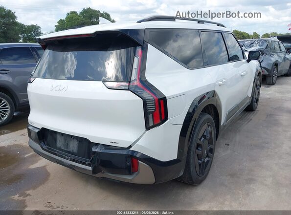 KNDAEFS50R6033382 2024 KIA EV9 White Tył prawy