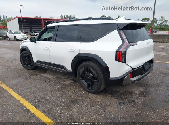 KNDAEFS57R6026123 2024 KIA EV9 White Задня ліва чверть