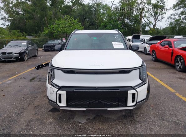 KNDAEFS57R6026123 2024 KIA EV9 White Вид щитка приладів