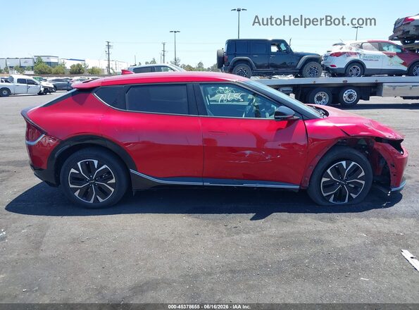 KNDC34LA2N5042955 2022 KIA EV6 Red 