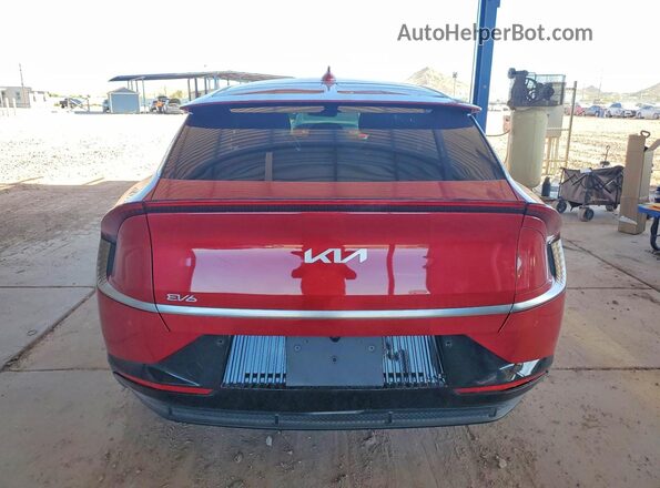 KNDC34LA2R5205108 2024 KIA EV6 Red Rear view