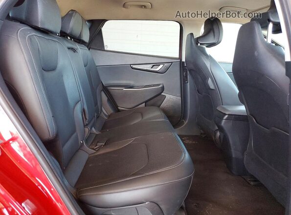 KNDC34LA2R5205108 2024 KIA EV6 Red Rear seats view