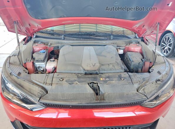KNDC34LA2R5205108 2024 KIA EV6 Red Rear interior view