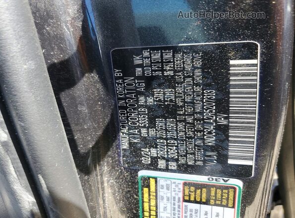 KNDC34LA2R5207313 2024 KIA EV6 Charcoal 