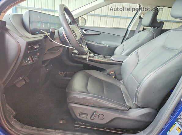 KNDC34LA3P5604459 2023 KIA EV6 Blue Սալոնի դիմացի տեսք