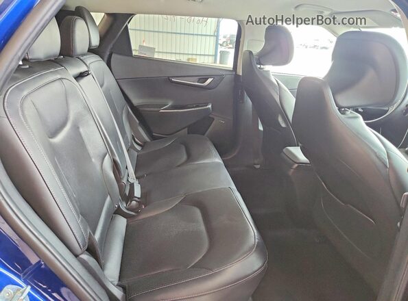 KNDC34LA3P5604459 2023 KIA EV6 Blue Սալոնի հետևի տեսք
