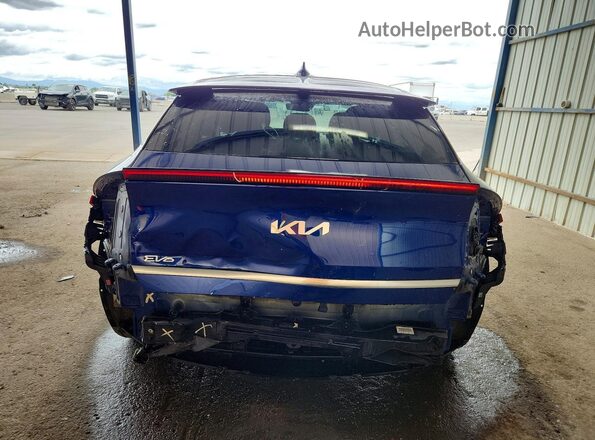 KNDC34LA3P5604459 2023 KIA EV6 Blue Հետևի տեսք