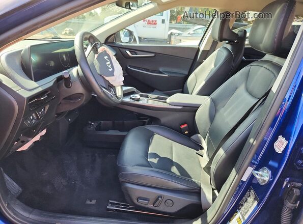 KNDC34LA7R5198348 2024 KIA EV6 Blue Vista interior delantera