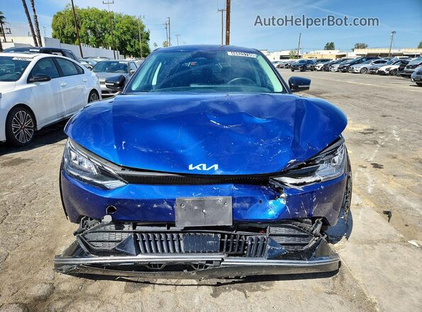 KNDC34LA7R5198348 2024 KIA EV6 Blue Vista frontal