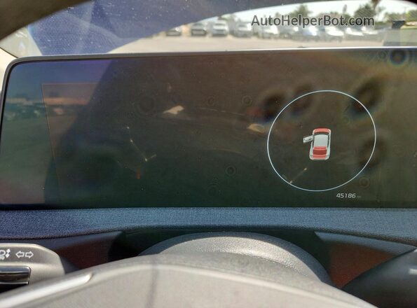 KNDC34LA7R5198348 2024 KIA EV6 Blue Vista del cuadro de instrumentos
