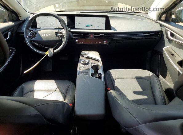 KNDC3DLC1R5214058 2024 KIA EV6 Black Widok deski rozdzielczej