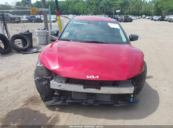 KNDC3DLC2N5070529 2022 KIA EV6 Red Rear interior view