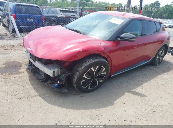 KNDC3DLC2N5070529 2022 KIA EV6 Red Front left