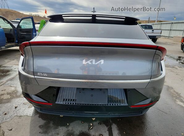 KNDC3DLC4R5204608 2024 KIA EV6 Gray Հետևի տեսք