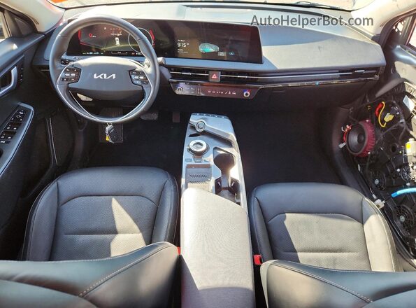 KNDC3DLC6N5033550 2022 KIA EV6 Gray წინა პანელის ხედი