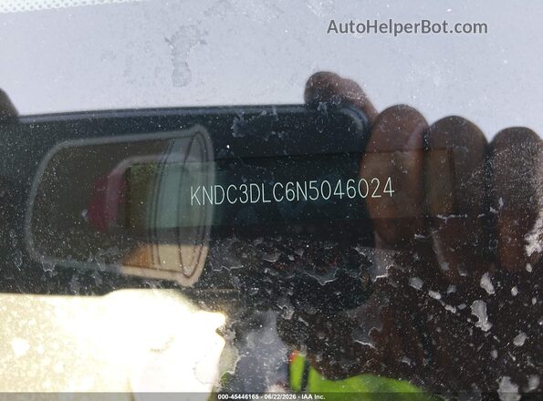 KNDC3DLC6N5046024 2022 KIA EV6 Black Widok komory silnika