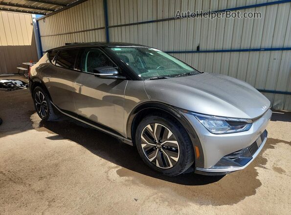 KNDC3DLC6R5192249 2024 KIA EV6 Серебряный Передняя правая четверть