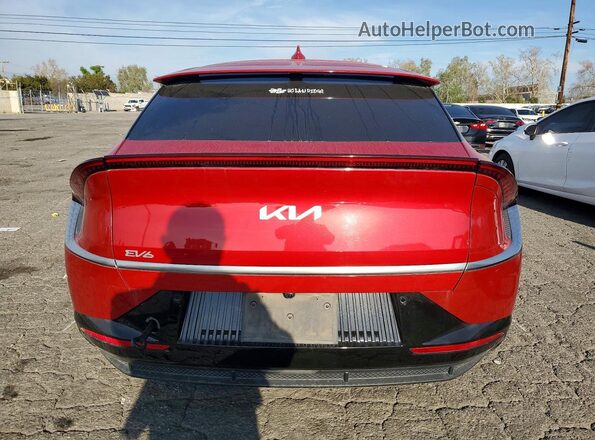KNDC3DLC7N5050258 2022 KIA EV6 Red 