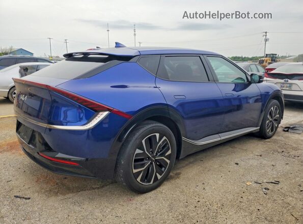 KNDC3DLC8N5066145 2022 KIA EV6 Blue Widok komory silnika