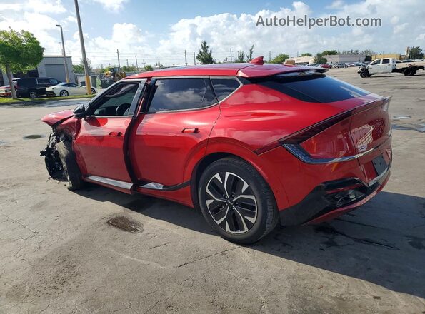 KNDC44LA4P5118532 2023 KIA EV6 Красный Задняя левая четверть