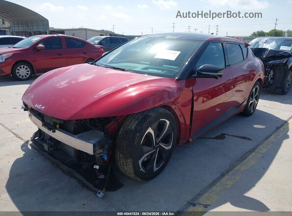 KNDC4DLC3P5097738 2023 KIA EV6 Красный Передняя левая четверть