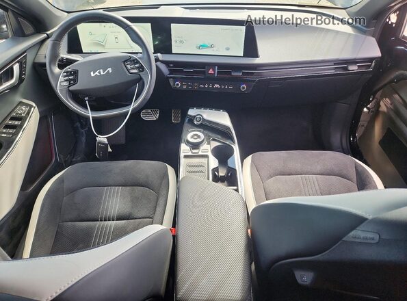 KNDC4DLC7R5219889 2024 KIA EV6 Black Widok deski rozdzielczej