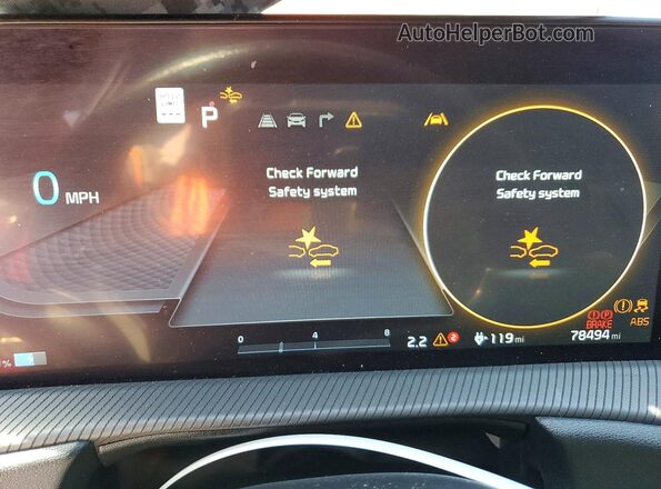 KNDC5DLE9P5105808 2023 KIA EV6 Burgundy 