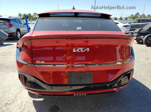 KNDC5DLE9P5105808 2023 KIA EV6 Burgundy 