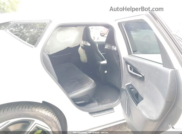 KNDC5DLE9P5133771 2023 KIA EV6 White VIN კოდის სტიკერის ხედი