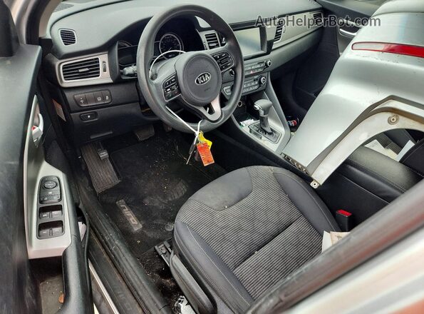 KNDCB3LC0K5312310 2019 KIA NIRO Серебряный Вид панели приборов