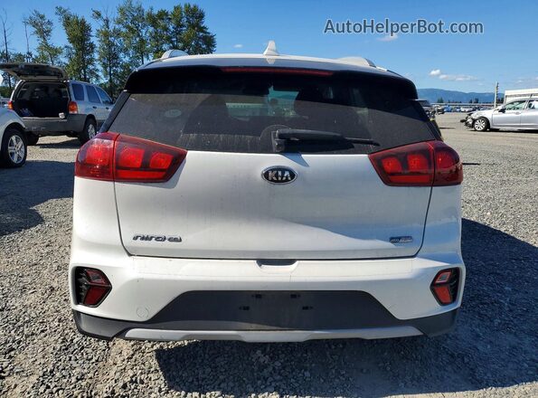 KNDCB3LC0L5368524 2020 KIA NIRO White Вид ззаду