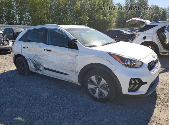 KNDCB3LC0L5368524 2020 KIA NIRO White Передня права чверть