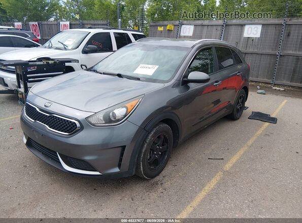 KNDCB3LC1J5123972 2018 KIA NIRO Gray Передня ліва чверть
