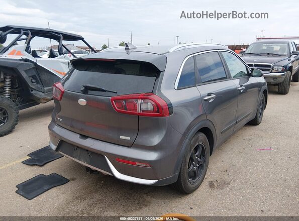 KNDCB3LC1J5123972 2018 KIA NIRO Gray Задня права чверть