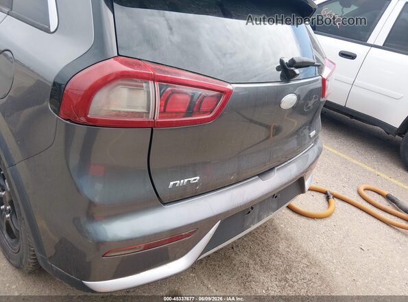 KNDCB3LC1J5123972 2018 KIA NIRO Gray Вид спереду