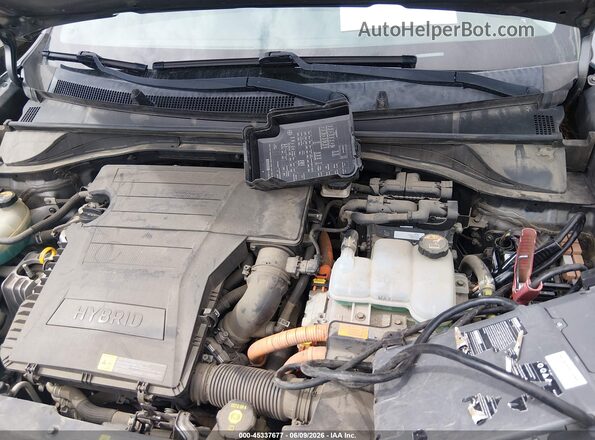 KNDCB3LC1J5123972 2018 KIA NIRO Gray Вид ззаду