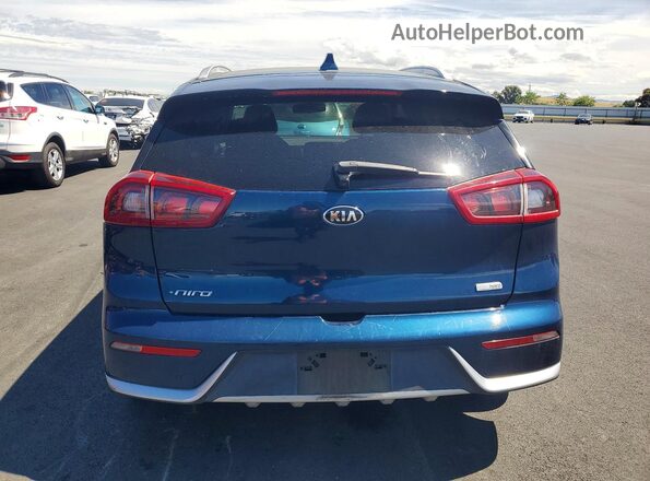 KNDCB3LC1J5210657 2018 KIA NIRO Teal Вид ззаду
