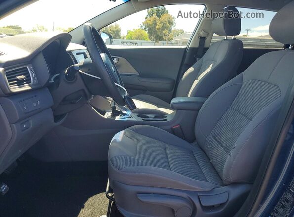 KNDCB3LC1J5210657 2018 KIA NIRO Teal Вид салону спереду