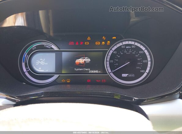 KNDCB3LC1L5362702 2020 KIA NIRO Black Vista de los asientos traseros